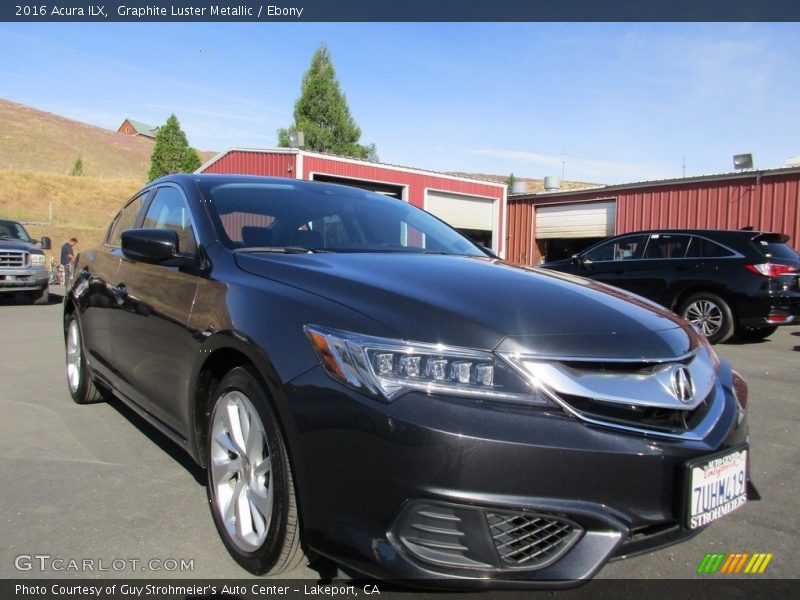 Graphite Luster Metallic / Ebony 2016 Acura ILX