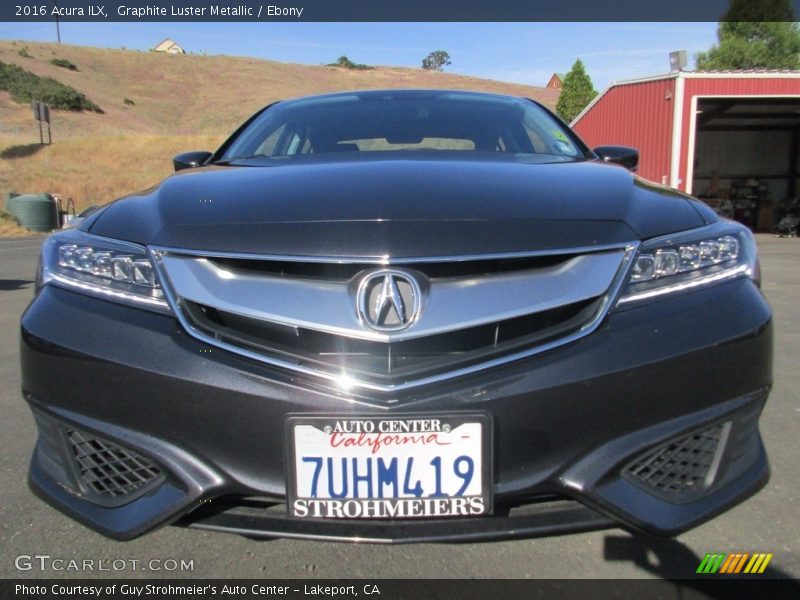 Graphite Luster Metallic / Ebony 2016 Acura ILX