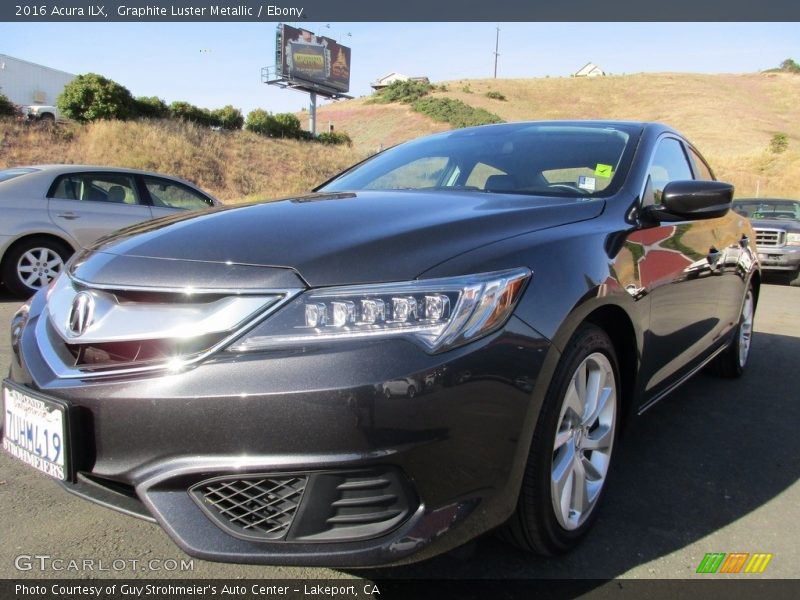Graphite Luster Metallic / Ebony 2016 Acura ILX