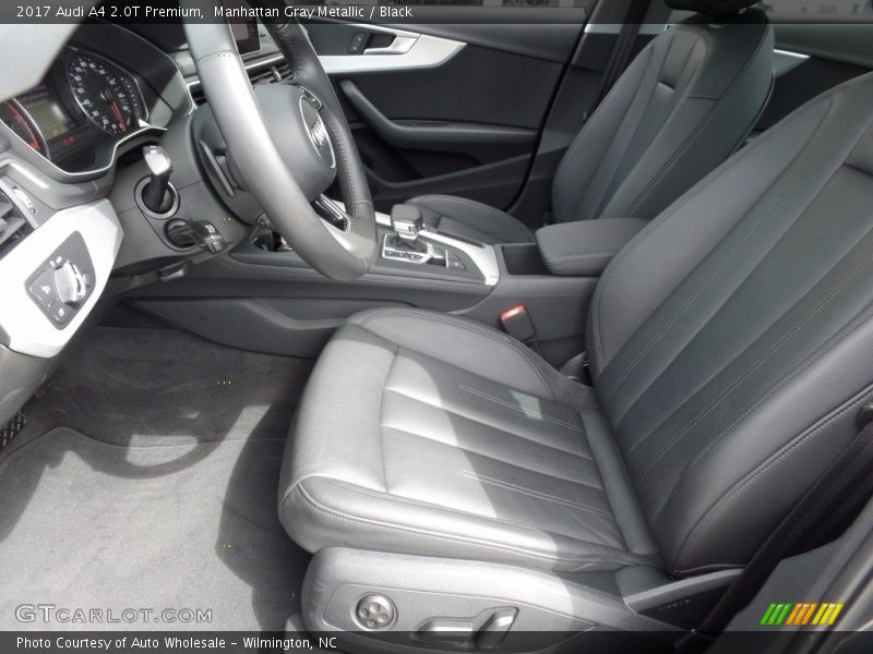 Front Seat of 2017 A4 2.0T Premium