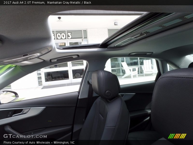 Manhattan Gray Metallic / Black 2017 Audi A4 2.0T Premium