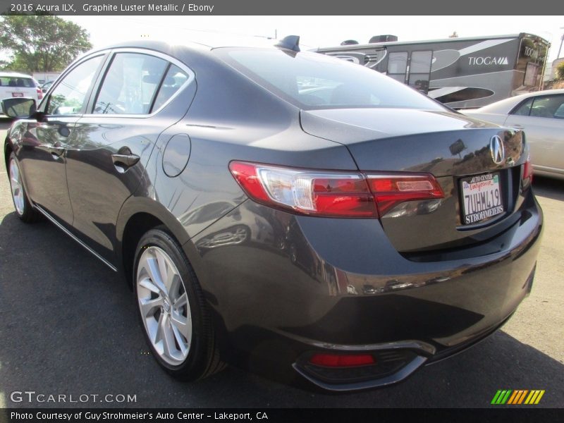 Graphite Luster Metallic / Ebony 2016 Acura ILX