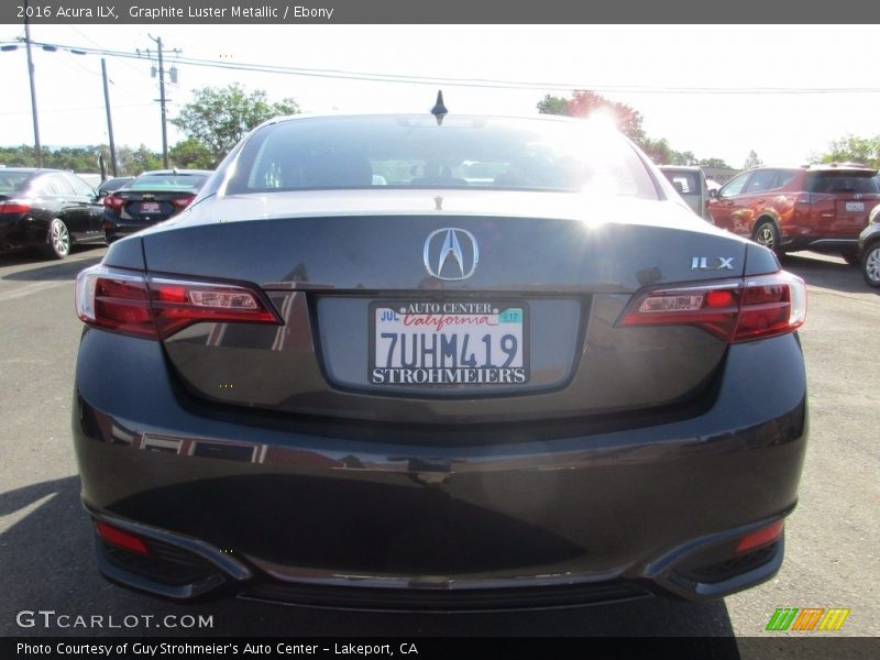 Graphite Luster Metallic / Ebony 2016 Acura ILX