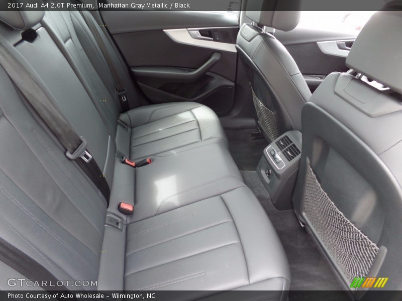 Manhattan Gray Metallic / Black 2017 Audi A4 2.0T Premium