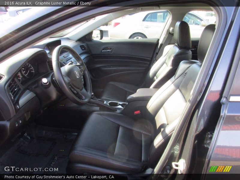 Graphite Luster Metallic / Ebony 2016 Acura ILX