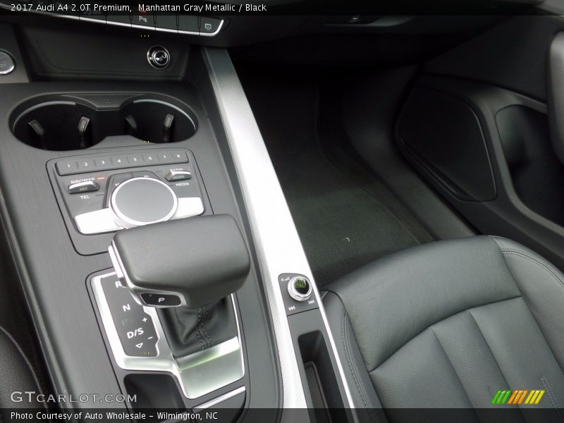 Manhattan Gray Metallic / Black 2017 Audi A4 2.0T Premium
