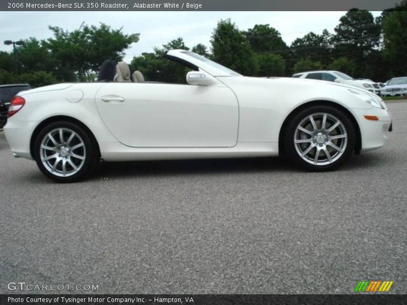 Alabaster White / Beige 2006 Mercedes-Benz SLK 350 Roadster