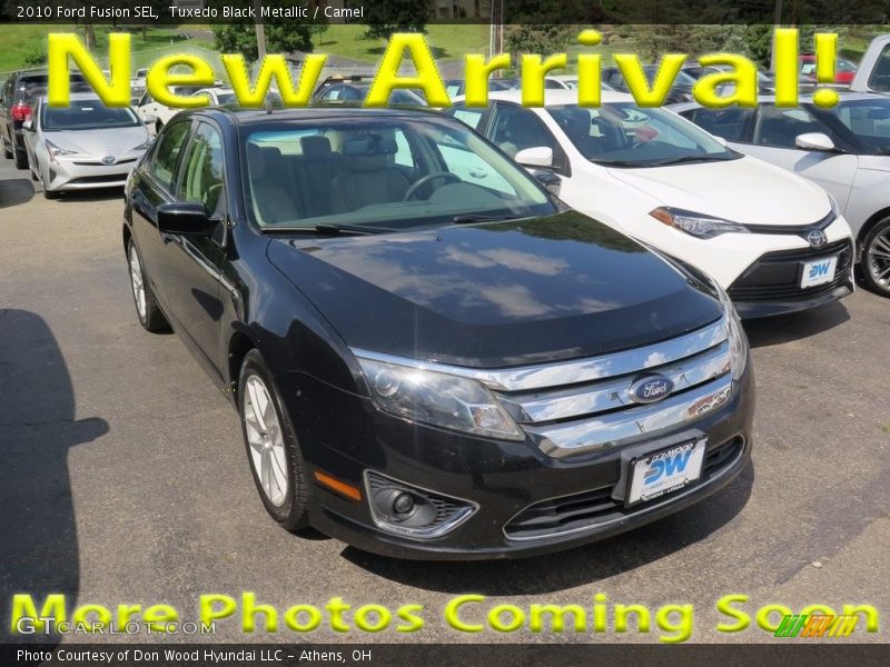 Tuxedo Black Metallic / Camel 2010 Ford Fusion SEL