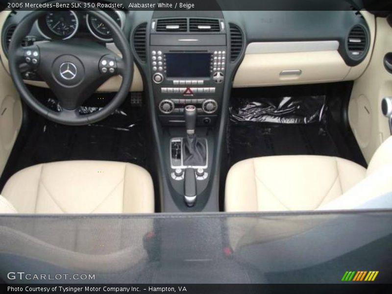 Alabaster White / Beige 2006 Mercedes-Benz SLK 350 Roadster