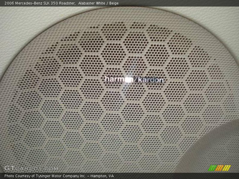 Alabaster White / Beige 2006 Mercedes-Benz SLK 350 Roadster