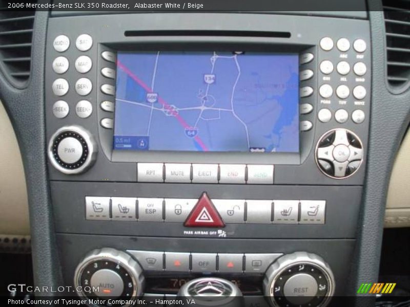 Alabaster White / Beige 2006 Mercedes-Benz SLK 350 Roadster