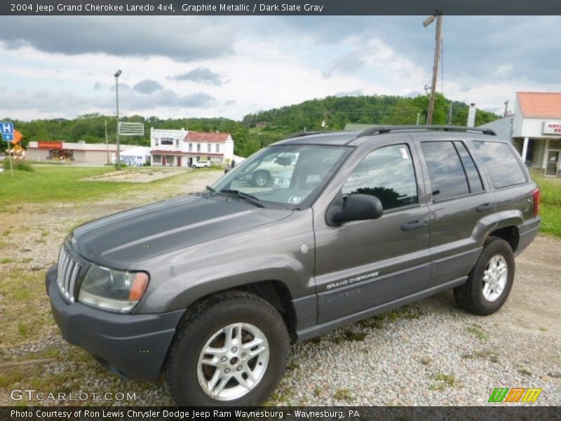 Graphite Metallic / Dark Slate Gray 2004 Jeep Grand Cherokee Laredo 4x4