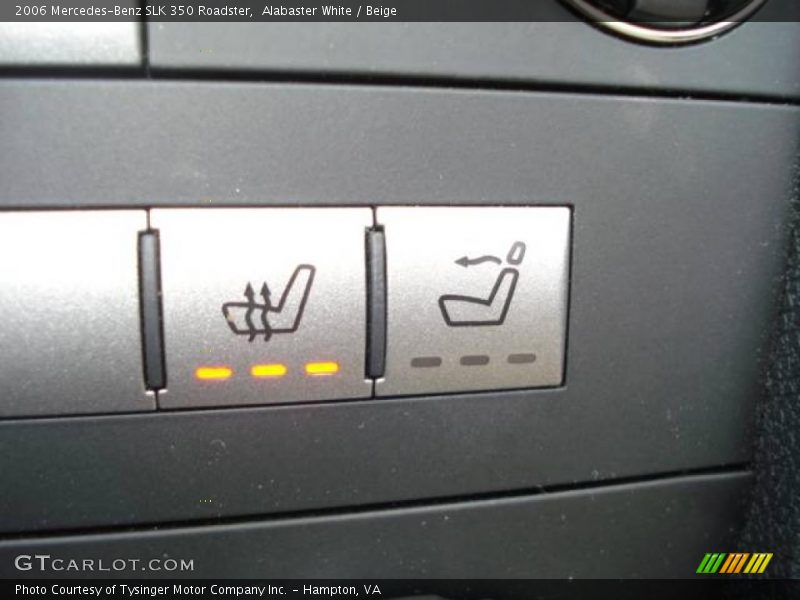 Alabaster White / Beige 2006 Mercedes-Benz SLK 350 Roadster