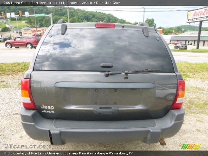 Graphite Metallic / Dark Slate Gray 2004 Jeep Grand Cherokee Laredo 4x4