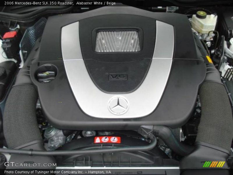 Alabaster White / Beige 2006 Mercedes-Benz SLK 350 Roadster