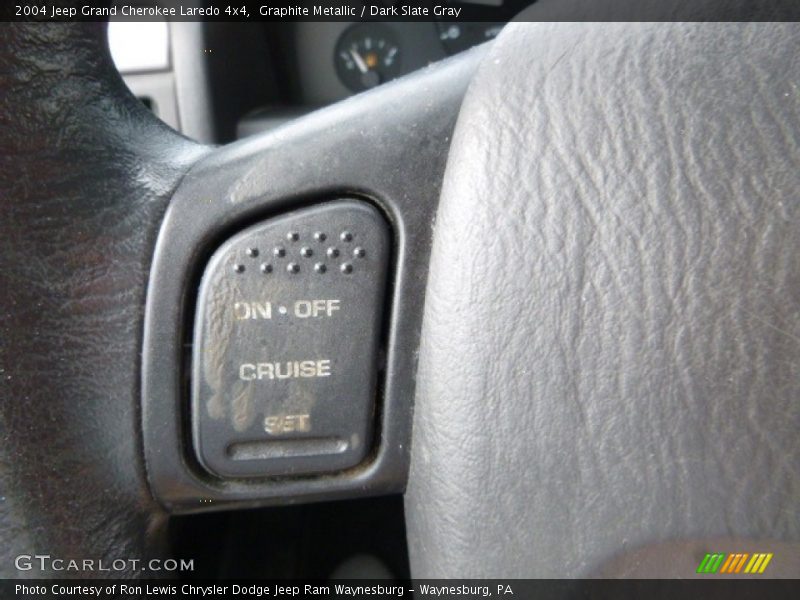 Graphite Metallic / Dark Slate Gray 2004 Jeep Grand Cherokee Laredo 4x4