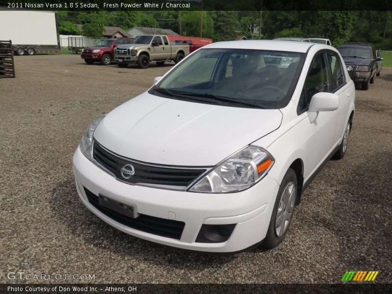 Front 3/4 View of 2011 Versa 1.8 S Sedan