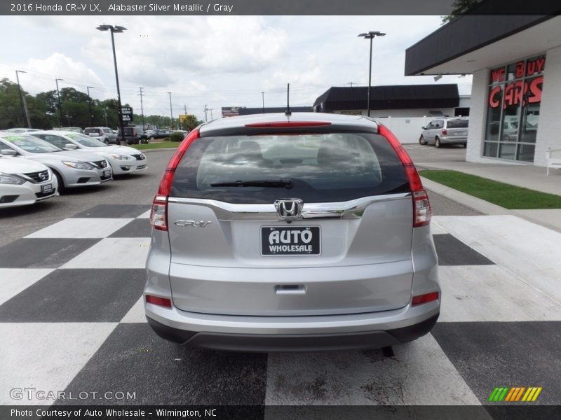 Alabaster Silver Metallic / Gray 2016 Honda CR-V LX