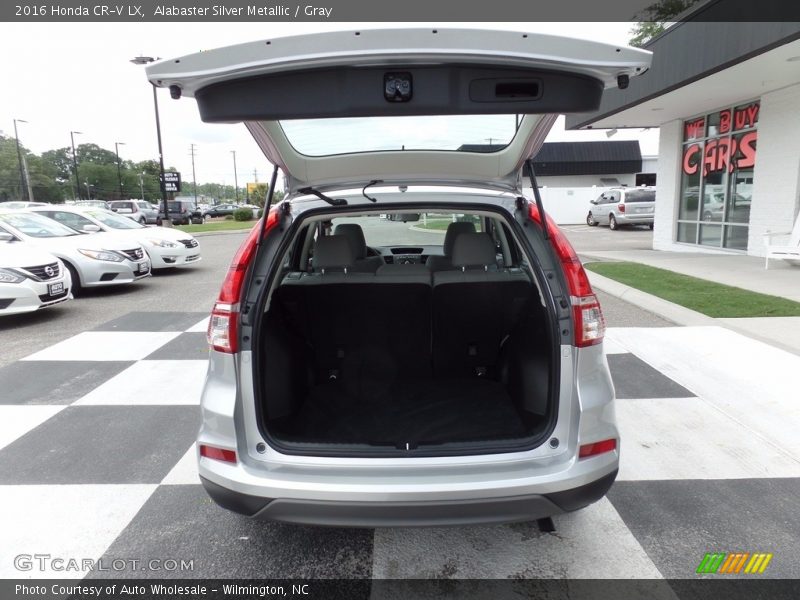 Alabaster Silver Metallic / Gray 2016 Honda CR-V LX