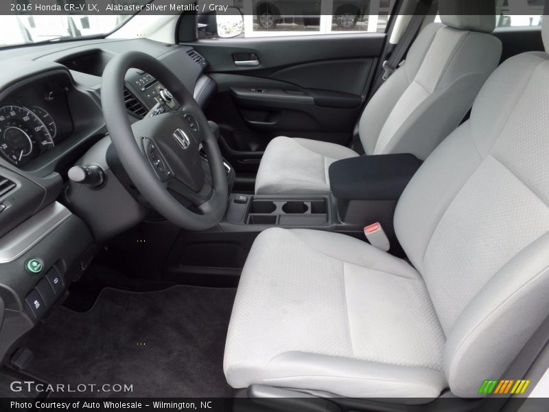 Alabaster Silver Metallic / Gray 2016 Honda CR-V LX