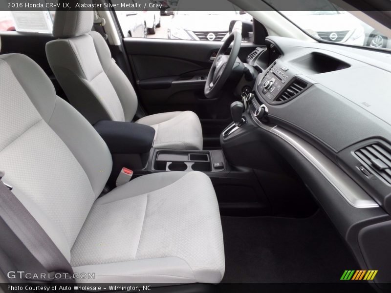 Alabaster Silver Metallic / Gray 2016 Honda CR-V LX