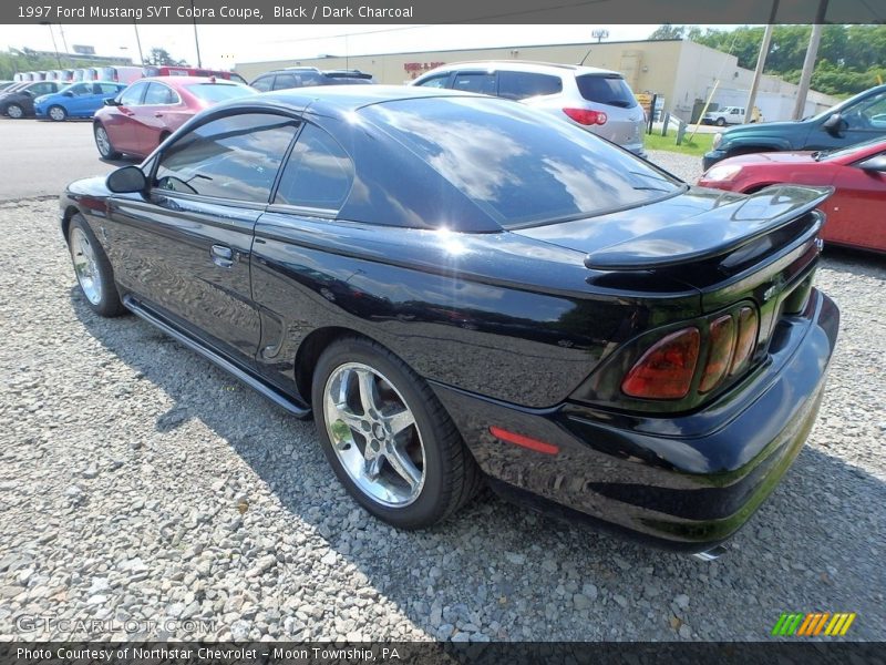 Black / Dark Charcoal 1997 Ford Mustang SVT Cobra Coupe
