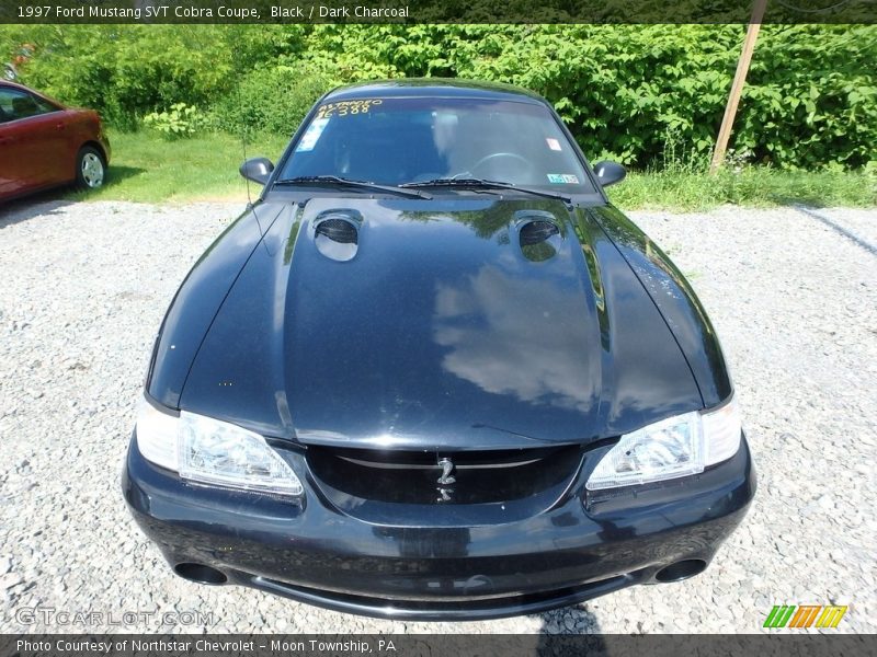 Black / Dark Charcoal 1997 Ford Mustang SVT Cobra Coupe