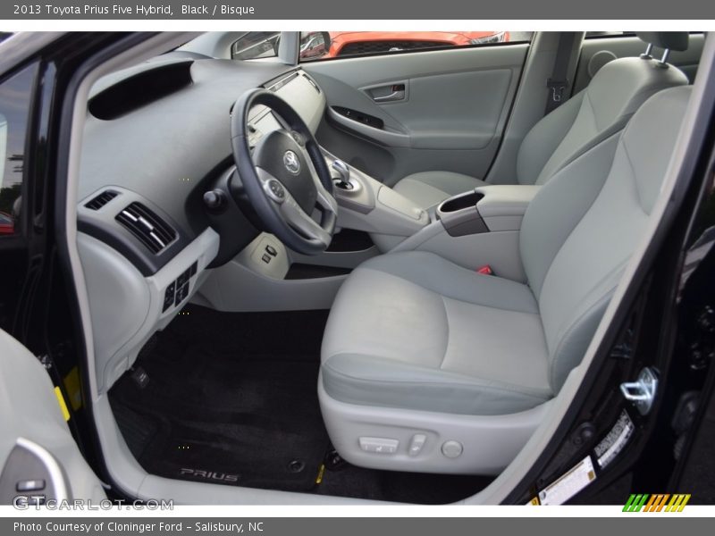 Black / Bisque 2013 Toyota Prius Five Hybrid