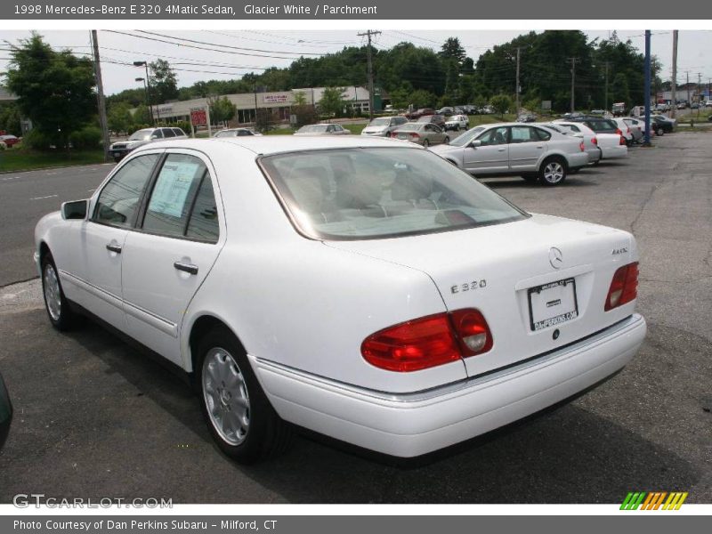 Glacier White / Parchment 1998 Mercedes-Benz E 320 4Matic Sedan