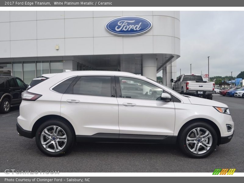  2017 Edge Titanium White Platinum Metallic