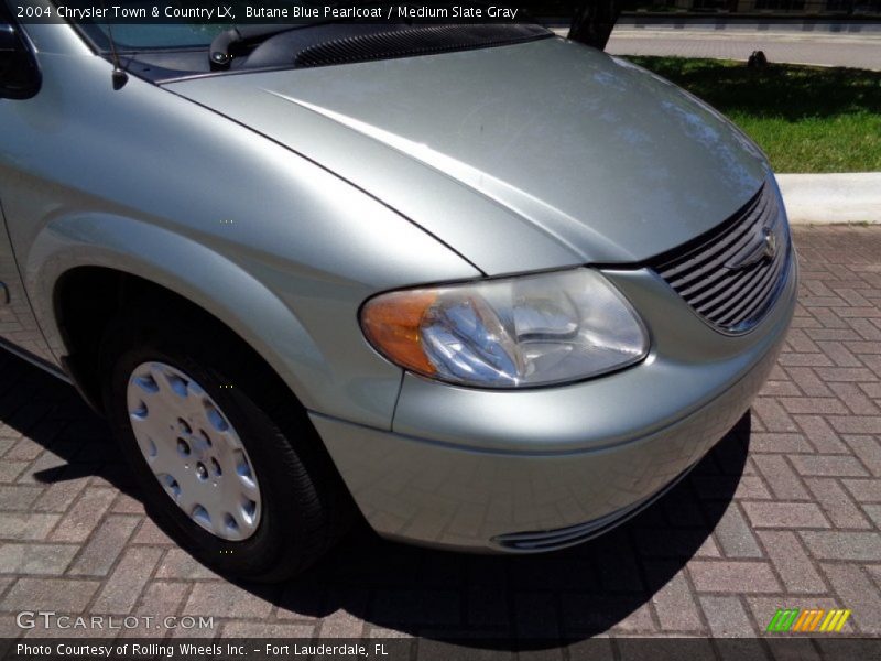 Butane Blue Pearlcoat / Medium Slate Gray 2004 Chrysler Town & Country LX