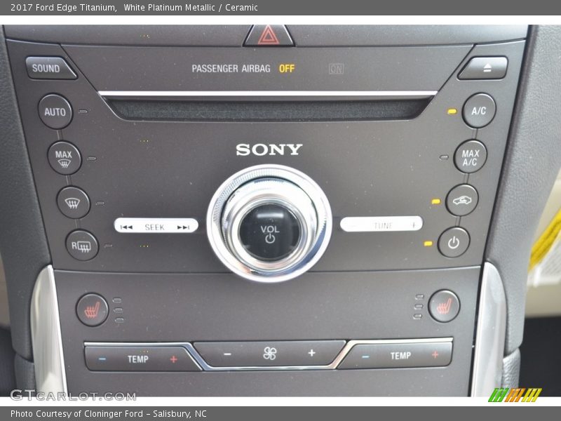 Controls of 2017 Edge Titanium