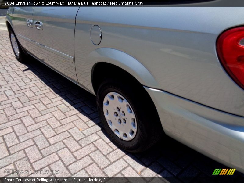 Butane Blue Pearlcoat / Medium Slate Gray 2004 Chrysler Town & Country LX