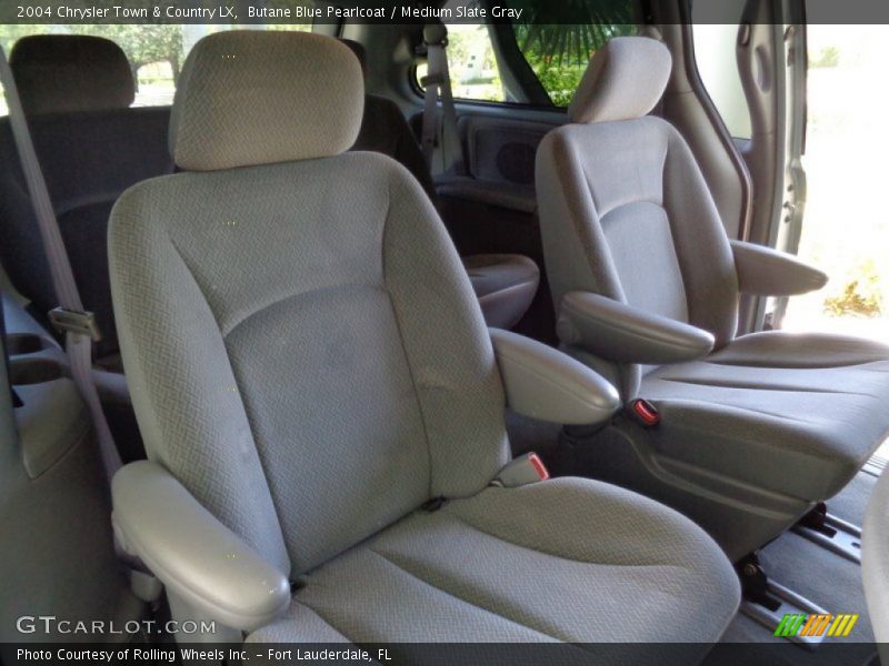 Butane Blue Pearlcoat / Medium Slate Gray 2004 Chrysler Town & Country LX