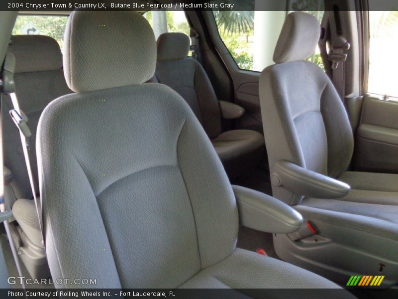 Butane Blue Pearlcoat / Medium Slate Gray 2004 Chrysler Town & Country LX