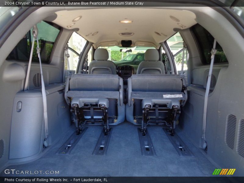 Butane Blue Pearlcoat / Medium Slate Gray 2004 Chrysler Town & Country LX