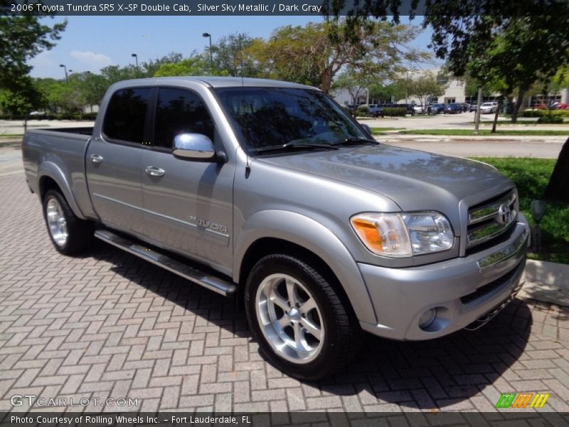 Silver Sky Metallic / Dark Gray 2006 Toyota Tundra SR5 X-SP Double Cab