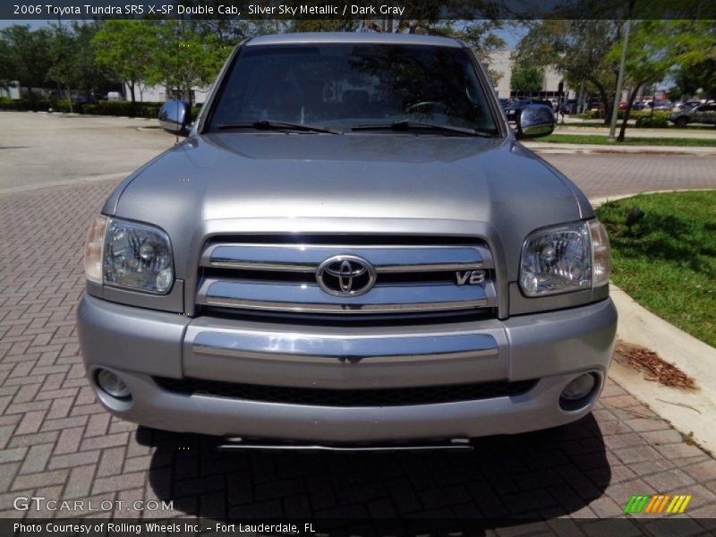 Silver Sky Metallic / Dark Gray 2006 Toyota Tundra SR5 X-SP Double Cab