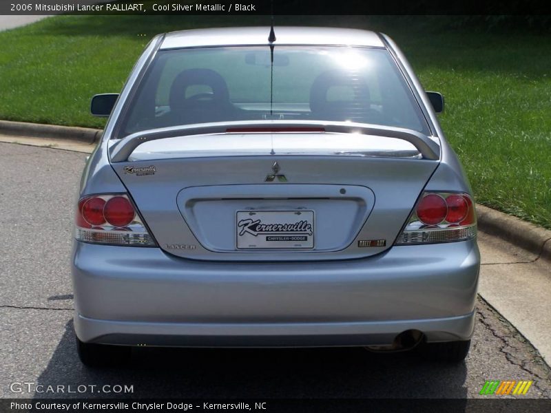 Cool Silver Metallic / Black 2006 Mitsubishi Lancer RALLIART
