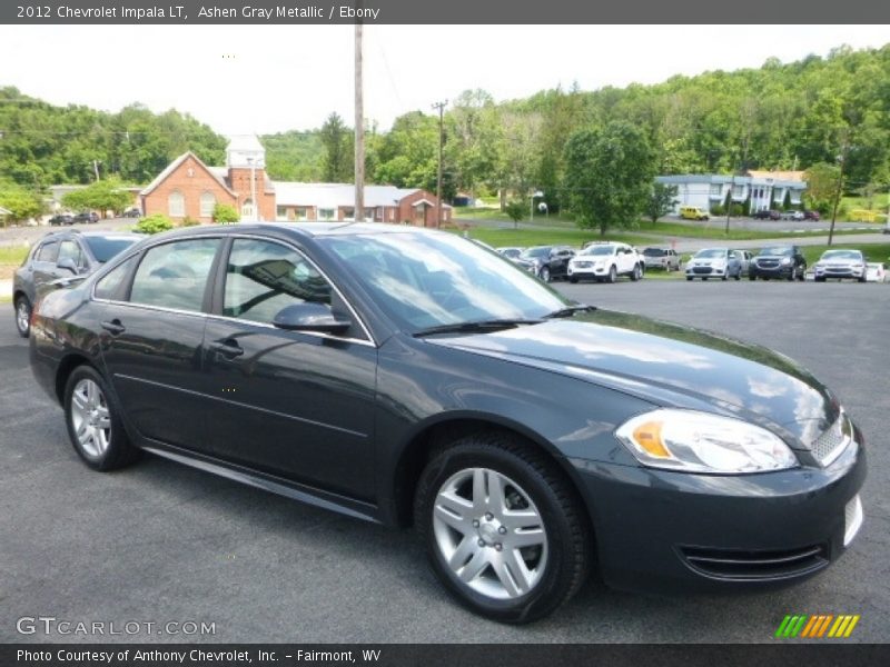 Ashen Gray Metallic / Ebony 2012 Chevrolet Impala LT