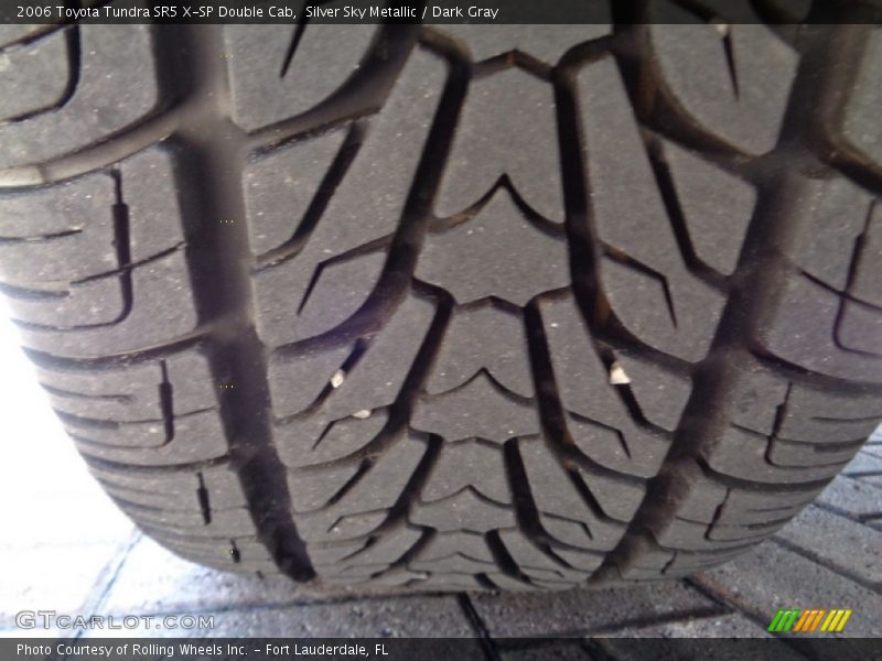 Silver Sky Metallic / Dark Gray 2006 Toyota Tundra SR5 X-SP Double Cab