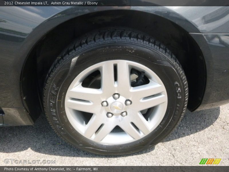 Ashen Gray Metallic / Ebony 2012 Chevrolet Impala LT