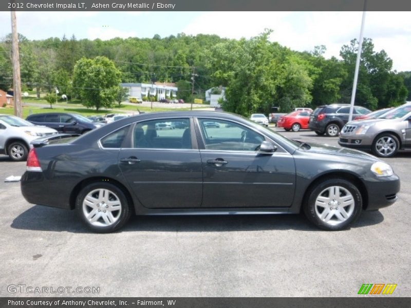 Ashen Gray Metallic / Ebony 2012 Chevrolet Impala LT