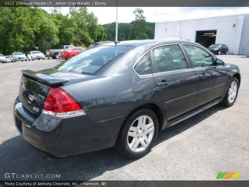Ashen Gray Metallic / Ebony 2012 Chevrolet Impala LT