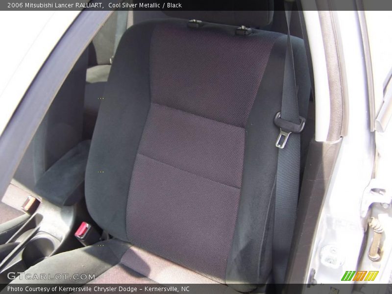 Cool Silver Metallic / Black 2006 Mitsubishi Lancer RALLIART