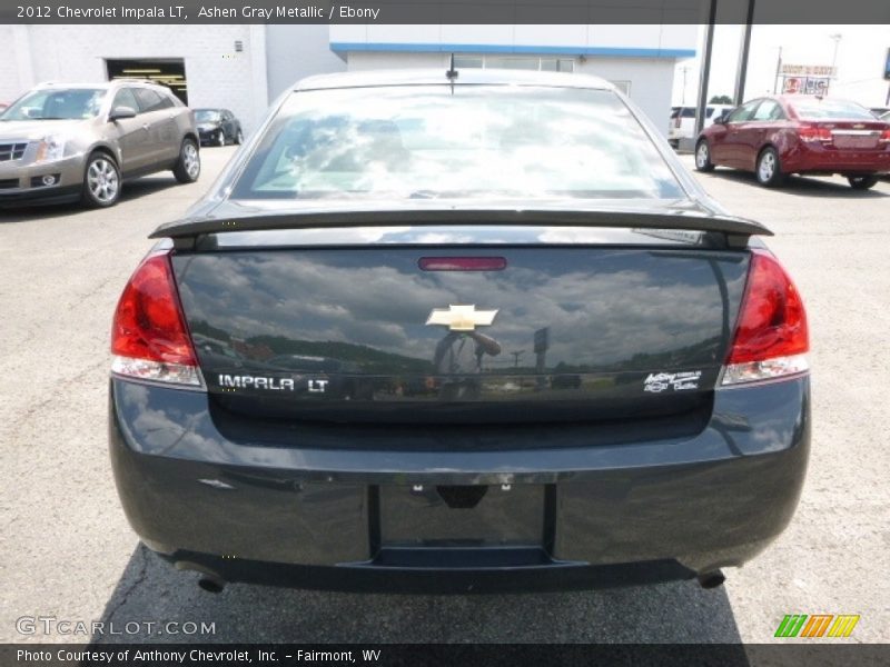 Ashen Gray Metallic / Ebony 2012 Chevrolet Impala LT