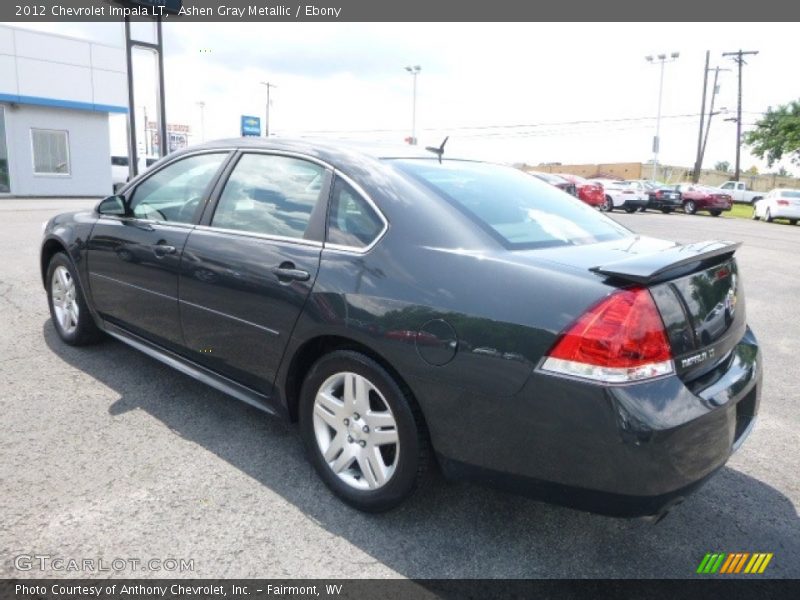 Ashen Gray Metallic / Ebony 2012 Chevrolet Impala LT