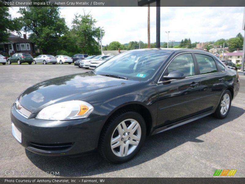 Ashen Gray Metallic / Ebony 2012 Chevrolet Impala LT
