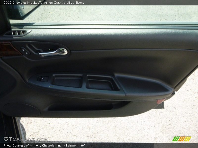Ashen Gray Metallic / Ebony 2012 Chevrolet Impala LT