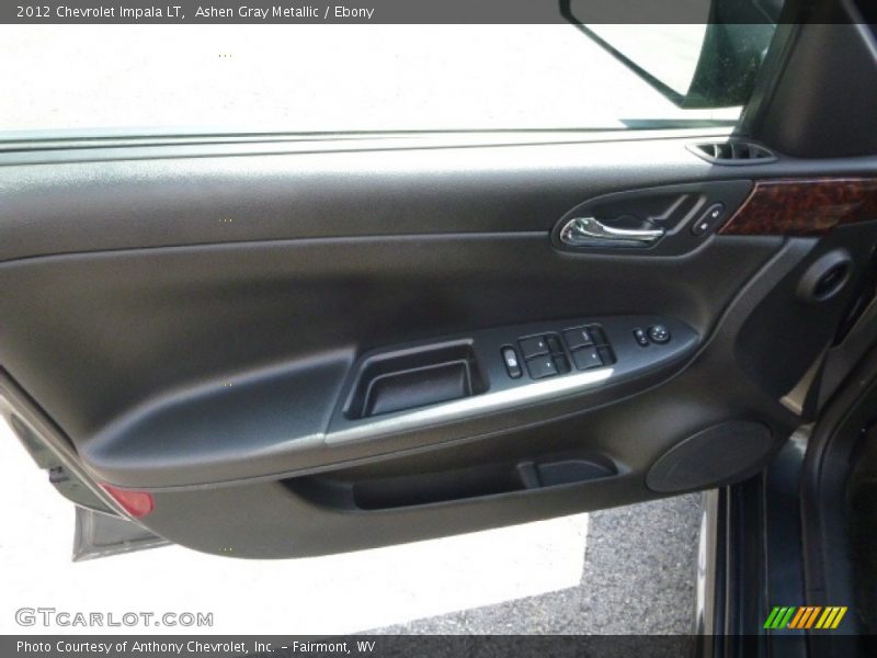 Ashen Gray Metallic / Ebony 2012 Chevrolet Impala LT